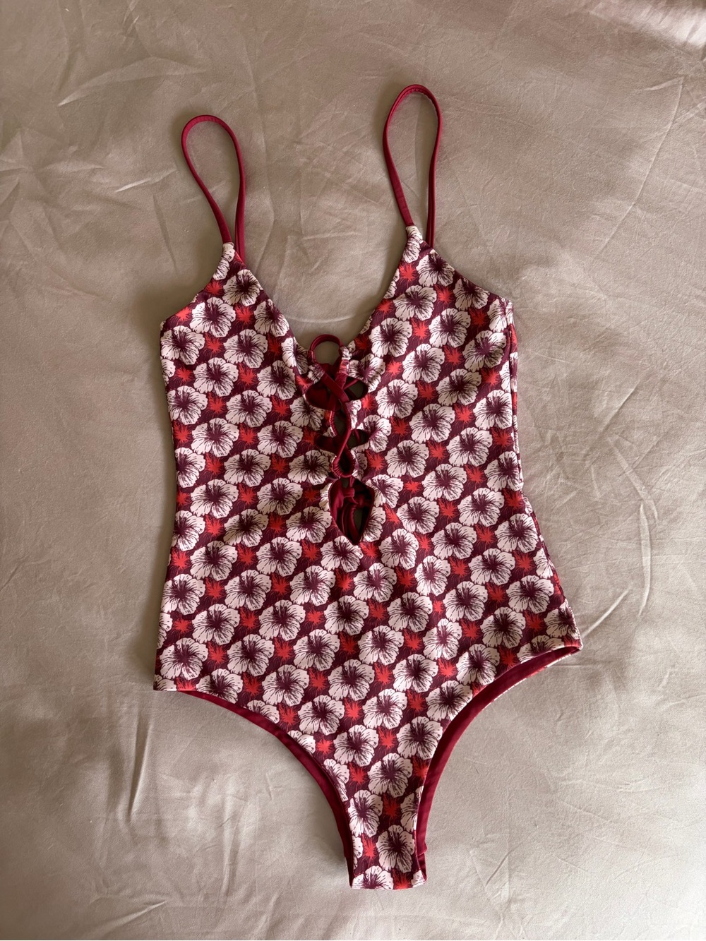 Lei Kinis Lace-up reversible one piece